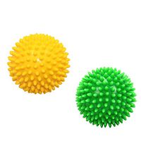 Massage Ball Hard & Soft Massage Balls Sport Ball Yoga Ball Fitness Ball 2 Pieces Massage Tools for Leg Belly Waist Acupoint Massage Myofascial Release Sore Muscles