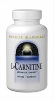 Source Naturals L-Carnitine 250 mg For Metabolic Energy - 60 Capsules