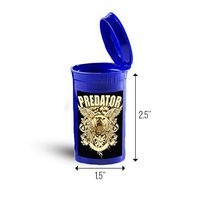 Predator Bear First Aid Case Pill Container ID 7080B
