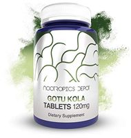 Gotu Kola Extract Tablets | 120mg | 180 Count | Enteric Coated | Centella asiatica | 35-45% Triterpenes | Supports Healthy Stress Levels | Promotes Memory Enhancement