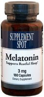 Melatonin, 180 Capsules, 3 mg