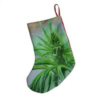 Green Grass Vintage Xmas Socks Hanging Decoration Candy Bag Party Holiday Christmas Santa Claus Home Decor Gift