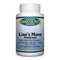Vitamin Discount Center Lion's Mane Mushroom 60 Veg Caps