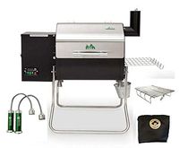 Davy Crockett Pellet Grill Tailgating Package Includes Cover-Collapsible Rack-BBQ Lights
