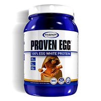 Gaspari Nutrition Proven Egg 100 Egg White Protein Salted Carmel 2 lb 900 g