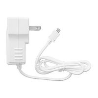 iShoppingdeals - White Wall/Home AC Charger for Amazon Kindle 3G DX