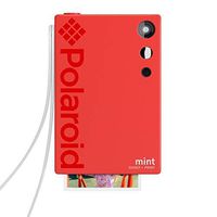 Polaroid Mint Instant Print Digital Camera (Red), Prints on Zink 2x3 Sticky-Backed Photo Paper