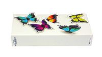 The Joy of Light Designer Matches 3D Butterflies Embossed Matte 4" Collectible Matchbox