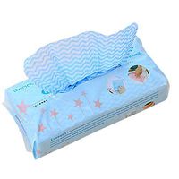 Ying Disposable Cleaning Cloth Multi-Use Reusable Non Woven Kitchen Towels Dish Wipes 80 Sheets/Pack, Blue