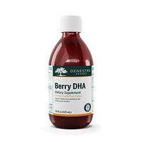 Genestra Brands - Berry DHA - Omega-3 Fatty Acids, Anthocyanins, and Vitamin C - 7.6 fl. oz. - Berry and Tropical Fruit Flavor