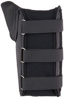 Rolyan Workhard Wrist and Thumb Spica Splint for Right Wrist, Quality Durable Leather Thumb & Wrist Support with Padded Lining for Tendonitis, Inflammation, Carpal Tunnel, Tendinitis, X-Small