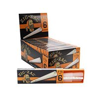 Zig-Zag Paper Cones 1 and 1/4 (24 Packs per Carton)