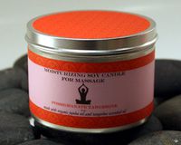 8 oz Zen Inspirations Moisturizing Candle for Massage Peace