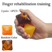 JJDD'G Finger Exerciser Ball/Hand Strengthener, Anti-Spasticity Finger Exerciser Ball, Elderly Exercise Hand Grip Wrist Force Finger Strength Rehabilitation Training,Randomcolor
