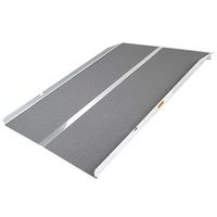 Silver Spring Aluminum Threshold Ramp for 8" H Rise - 48" L x 30" W