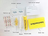 Effortsmy Snake Bite Kit, Bee Sting Kit, Venom Extractor Suction Pump,Emergency First Aid Supplies, Bite and Sting First Aid for Hiking, Backpacking and Camping