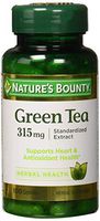 Natures Bounty Grn Tea Ex Nat 315 Mg 100 Cp, Pack of 3