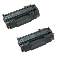 Amsahr TN210BK TN210BK, HL 3040 Compatible with Brother Replacement Toner Cartridge with Two Black Cartridges