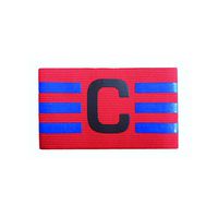 Iusun Nylon Elbow Exercise Health Care Elbow Compression Sleeve Football Soccer Adjustable Elastic Captain Armband (Red)