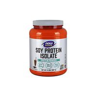 NOW Sports Nutrition, Soy Protein Isolate, 25 G With BCAAs, Creamy Chocolate Powder, 2-Pound