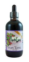 Liquid Iron Tonic - 4 oz - Liquid Iron Supplement for Women, Non-Constipating Anemia Supplement for Women - Herb Lore