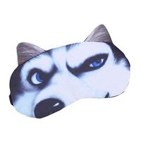 NszzJixo9 Cute Animal Eyes Cover Animal Eye Mask Cover Sleeping Rest Sleep Funny Gift For Fashion And Necessary When Traveling (A)