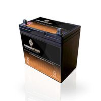 12V 55Ah AGM Deep Cycle Battery for Solar Wind VRLA