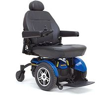 Pride Mobility - Jazzy Elite HD - Heavy Duty Power Chair - Jazzy Blue
