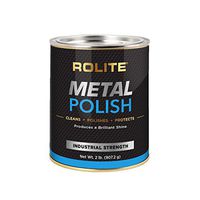 Rolite Metal Polish Paste – 2lb, Industrial Strength Polishing Cream for Aluminum, Chrome, Stainless Steel & Other Metals, 1 Pack