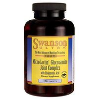Swanson Microlactin Glucosamine Joint Complex with Hyaluronic Acid 120 Tabs