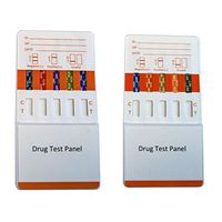 10 Panel Dip Drug Testing Kit, Test for 10 Different Drugs. (2 Pack)