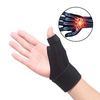 Thumb Splint Brace - Reversible Thumb & Wrist Stabilizer Splint for BlackBerry Thumb, Trigger Finger, Pain Relief, Arthritis, Tendonitis, Sprained and Carpal Tunnel Supporting, Lightweight and Breatha