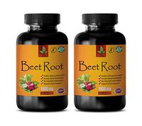 Blood Pressure Vitamins for Women - Beet Root 1000MG - Healthy Cardiovascular Function - Beet Root Nitric Oxide Supplements - 2 Bottles 240 Capsules