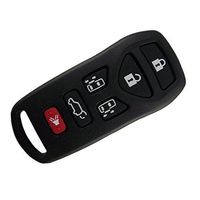 New Keyless 6 Buttons Remote Smart Key Case Shell Fob Replacement for 2004 2005 2006 2007 2008 2009 Nissan Quest No Chip