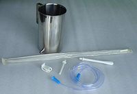 Superior Two Quart Non-Toxic Stainless Steel Enema Bucket Kit, Phthalates & BPA-Free. Reusable for Home, Coffee, Water Colon Cleansing and Detox Enemas. Includes Nozzle Tips. | Instruction Booklet …