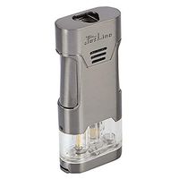 Jetline Mongoose Triple Flame Torch Lighter - Color: Gun Metal