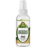 Gingergrass Spray – Water Infused with Gingergrass Essential Oil – 2oz Bottle by Healing Solutions