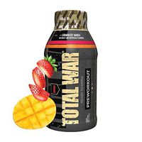 Redcon1 - Total War RTD Ready to Drink, 12 Pack, Great Tasting, On The Go, Caffeine, Beta-Alanine, Fast Energy (Strawberry Mango)