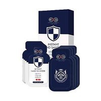 Portable No-wash Silver Ion Disinfection Gel Hand Cleanser. Carry Hand Care Solution with You. 2ml 48 Bags. Quick-drying, Easy To Carry To Meet Outdoor and Daily Needs.