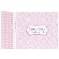 C.R. Gibson Pink 'Grandma's Baby Girl' Photobook for Grandparents, 20 pgs, 4.5'' H x 7'' L