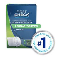First Check at Home Drug Test Cup Kit, Marijuana THC, 1 Count