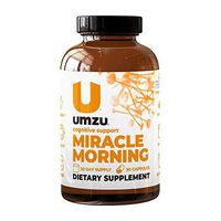 UMZU: Miracle Morning – Natural Energy Boosting Supplement - Improve Focus, Productivity & Cognitive Performance with This Caffeine-Free Alternative - 30 Day Supply