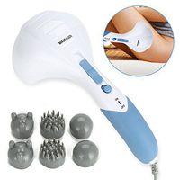 Electric Massager, Double Heads Electric Massager Handheld Full Body Massage Muscle Vibrating Relax Machine