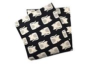 Microwave-Heating-Pad, Heated-Neck-Wrap Lavender-Scented-for-Aromatherapy, Weighted Stress-Relief-Gifts-for-Women White Cat