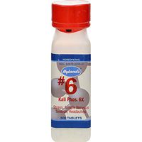 Hylands Homeopathic Kali Phos 6X Potassium Salt - 1 g - 500 Tablets (Pack of 2)