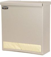 BOWMAN GN001-0212 Gown Dispenser, Bulk, 15.12" Height, 14.70" Width, 5.04" Length