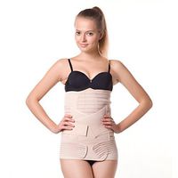 luyusbaby Adjustable Elastic Abdominal Binder Postpartum Belly Waist Belt Maternity Support 3 Set