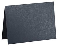 #17 Mini Folded Card (2 9/16 x 3 9/16) - Dorian Gray Metallic - Cocktail (500 Qty.) | Perfect for Flower Cards, Place Cards, Notes, Invitation Inserts, Personal Stationery and More! | 5080-M220-500