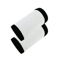 Wrist Support Brace Wraps Sport Protection Sweatband with Carpal Tunnel Guards for Gym Volleyball Basketball White