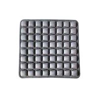 HEFUTE Air Inflatable Seat Cushion Mat 5D Pressure Relief Chair Cushion Orthopedic Seat Pad for Car Office Travel Camping(Dark Grey)